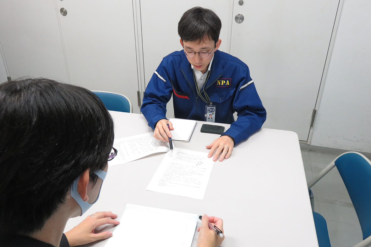 業務の様子